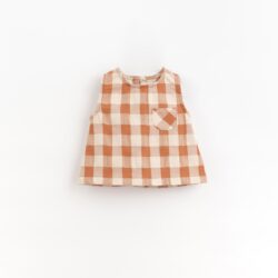 Camicina Vichy Terracotta