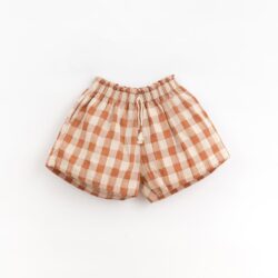 Shorts Check Terracotta