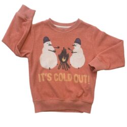 Felpa Girocollo Stay Warm Rossa