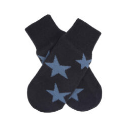 Snowfall Dark Night Mittens
