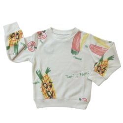 Felpa Girocollo Tuttifrutti Naturale