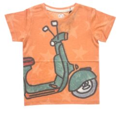 T-shirt Allover Vespa Arancio
