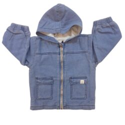 Giacchetto In Denim Delavé
