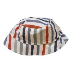 Cappello Reversibile Righe Multicolour