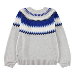 Maglione Baes Wool Nordic Blues