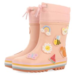 Stivaletti Da Pioggia Milford Rosa