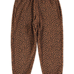 Pantaloni Joggers In Spugna Animalier
