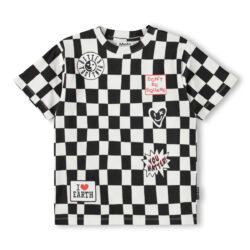 T-shirt Riley Angled Checks