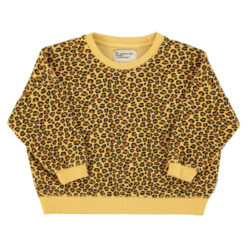 Felpa Senape/Animalier
