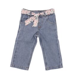 Jeans Meadow Flowers