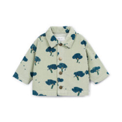 Camicia Velluto Alberelli Grid