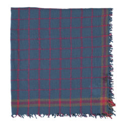 Scarf Blue Checkered
